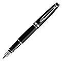 Waterman Expert Matte Black with Chrome Trim Medium Point Fountain Pen 1 thumbnail image