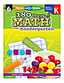 Shell Education 180 Days of Math Practice, Grade K