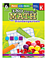 Shell Education 180 Days of Math Practice, Grade K 1 thumbnail image