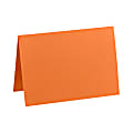 LUX Folded Cards, A7, 5 1/8" x 7", Mandarin Orange, Pack Of 500