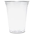 Solo Cup UltraClear Plastic PET Cups - 16 fl oz - 50/Pack - Crystal Clear - Polyethylene Terephthalate (PET) - Beverage, Cold Drink, Smoothie, Coffee 1 thumbnail image