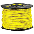 Office Depot® Brand Twisted Polypropylene Rope, 7,650 Lb, 3/4" x 600', Yellow 1 thumbnail image