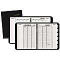 AT-A-GLANCE Triple View Weekly/Monthly Appointment Book, 8 1/4" x 10 7/8", Black, January-December 2017