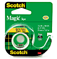 Scotch® Magic™ Tape In Dispenser, 3/4" x 300", Clear