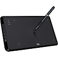 Adesso CyberTablet W9 - Digitizer - 8 x 5 in - electromagnetic - 6 buttons - wireless, wired - 2.4 GHz - USB wireless receiver - black