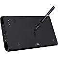 Adesso CyberTablet W9 - Digitizer - 8 x 5 in - electromagnetic - 6 buttons - wireless, wired - 2.4 GHz - USB wireless receiver - black 1 thumbnail image
