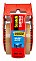 Scotch® Heavy-Duty Shipping Tape With Dispenser, 2" x 22.2 Yd., Tan 1 thumbnail image
