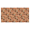 Fadeless Reclaimed Brick Design Paper, 48" x 50', Multicolor