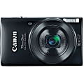 Canon PowerShot 190 IS 20 Megapixel Compact Camera - Black - 1/2.3" Sensor - Autofocus - 2.7"LCD - 10x Optical Zoom - 4x Digital Zoom - Optical (IS) - 5152 x 3864 Image - 1280 x 720 Video - HD Movie Mode - Wireless LAN 1 thumbnail image