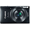 Canon PowerShot 190 IS 20 Megapixel Compact Camera - Black - 1/2.3" Sensor - Autofocus - 2.7"LCD - 10x Optical Zoom - 4x Digital Zoom - Optical (IS) - 5152 x 3864 Image - 1280 x 720 Video - HD Movie Mode - Wireless LAN