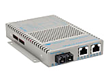 Omnitron OmniConverter GPoE+/S - Fiber media converter - GigE - 10Base-T, 100Base-FX, 100Base-TX, 1000Bas - 9423121W 1 thumbnail image