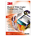 3M™ 50% Recycled Transparency Film For Plain Paper Copiers, Clear, For Dry Toner Copiers, Pack Of 100 1 thumbnail image