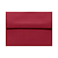 LUX Invitation Envelopes, A2, Peel & Press Closure, Garnet Red, Pack Of 50