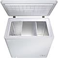 Danby 5.5 cu. ft. Freezer - 5.50 ft³ - Manual Defrost - 5.50 ft³ Net Freezer Capacity - 120 V AC - 224 kWh per Year - White 1 thumbnail image