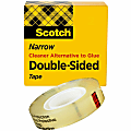 Scotch® Double-Sided Tape, 1/2"x 1,296", Clear 1 thumbnail image