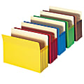 Smead® Top-Tab Expanding File Pockets, Letter Size, 5 1/4" Expansion, Assorted Colors, Pack Of 5 1 thumbnail image