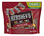 Hershey's® Miniatures Dark Chocolate Candy Assortment, 10.1 Oz Bag, Pack Of 3 Bags
