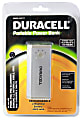 Duracell® Portable Power Bank With 4000mAh Battery, Silver