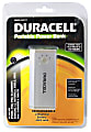 Duracell® Portable Power Bank With 4000mAh Battery, Silver 1 thumbnail image