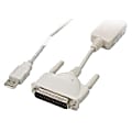U.S. Robotics USB-to-Serial Cable Adapter - Type A Male USB, DB-25 Male Serial - 6ft