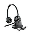 Plantronics® Savi W420 Wireless PC Headset System, Black