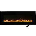 Northwest LED Fire & Ice Electric Fireplace With Remote, 20"H x 54"W x 4 3/4"D, Black 1 thumbnail image