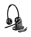 Plantronics® Savi W420-M Wireless PC Headset System, Black 1 thumbnail image