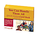 The Master Teacher® Professional Development Quick-Action Card Deck: You Can Handle Them All