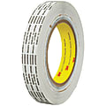 3M™ 466XL Adhesive Transfer Tape, 3" Core, 0.75" x 1,000 Yd., Clear