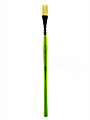 Liquitex Free-Style Detail Paint Brush, Synthetic, Size 10, Flat Bristle, Green 1 thumbnail image