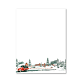 Geo Studios Holiday Themed Letterhead Paper, 8-1/2" x 11-3/4", Red Truck, Pack Of 70 Sheets 1 thumbnail image