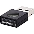 ViewSonic USB Wireless Adapter  USB 2.0  300 Mbit/s  2.40 GHz ISM  320 ft Indoor Range  910 ft Outdoor Range  External 1 thumbnail image