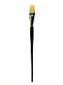 Winsor & Newton Winton Hog Paint Brush, Size 14, Flat/Bright Bristle, Hog Hair, Green 1 thumbnail image