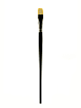 Winsor & Newton Winton Hog Paint Brush, Size 10, Flat/Bright Bristle, Hog Hair, Green 1 thumbnail image