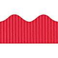 Pacon® Bordette® Scalloped Border, Flame Red