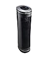HoMedics AR-45 Oscillating HEPA Antibacterial Tower Air Cleaner, 186 Sq. Ft. Coverage, Gray 1 thumbnail image
