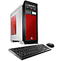 CybertronPC Titanium RX470XF Desktop PC, Intel® Core™ i7, 16GB Memory, 2TB Hard Drive/240GB Solid State Drive, Windows 10, Radeon RX 470 Crossfire
