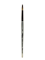 Robert Simmons TT85 Titanium Short-Handle Single-Stock Paint Brush, Size 10, Round Bristle, Hog Hair, Silver