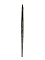Robert Simmons TT85 Titanium Short-Handle Single-Stock Paint Brush, Size 12, Round Bristle, Hog Hair, Silver