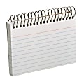 Oxford® Spiral-Bound Index Cards, Ruled, 3" x 5", White, Pack Of 50