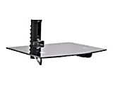 OSD Audio DVD-Shelf-2BE - Wall mount for DVD player - tempered glass
