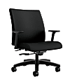 HON® Ignition Big & Tall Mid-Back Chair, Black