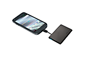 DigiPower ChargeCard For Smartphone With Micro Connector, Black, JS-CC100 1 thumbnail image
