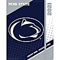 Lang 17-Month Turner Licensing Sports Monthly Planner, 7-3/8" x 9-3/4", Penn State, August 2020 To December 2021