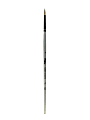 Robert Simmons TT45 Long-Handle Single-Stock Paint Brush, Size 4, Round Bristle, Hog Hair, Silver