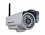 Foscam Wired/Wireless Outdoor IP Security Camera, Silver