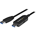 StarTech.com USB 3.0 Data Transfer Cable for Mac and Windows- 6.56ft USB Data Transfer Cable  - USB3LINK 1 thumbnail image