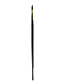 Winsor & Newton Galeria Long-Handle Paint Brush, Size 8, Round Bristle, Polyester, Burgundy 1 thumbnail image