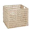 Honey-Can-Do Folding Basket, Medium Size, Natural