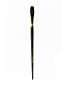 Winsor & Newton Galeria Long-Handle Paint Brush, Size 18, Filbert Bristle, Polyester, Burgundy